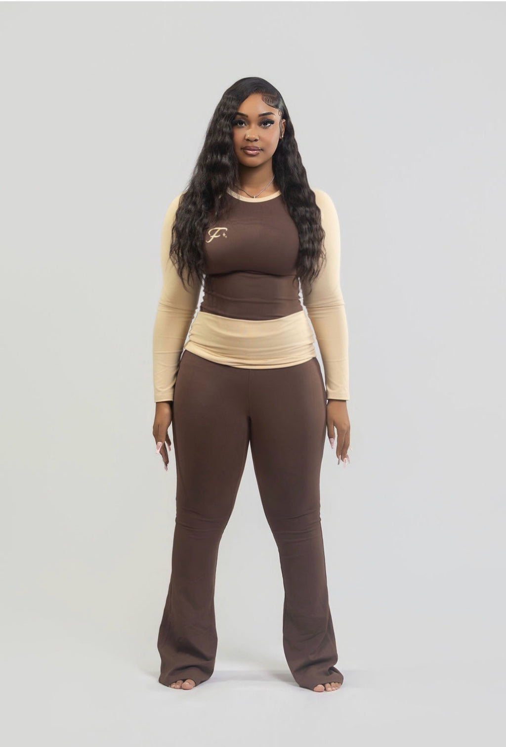 Soft Sculpt Pants - Brown Cookie