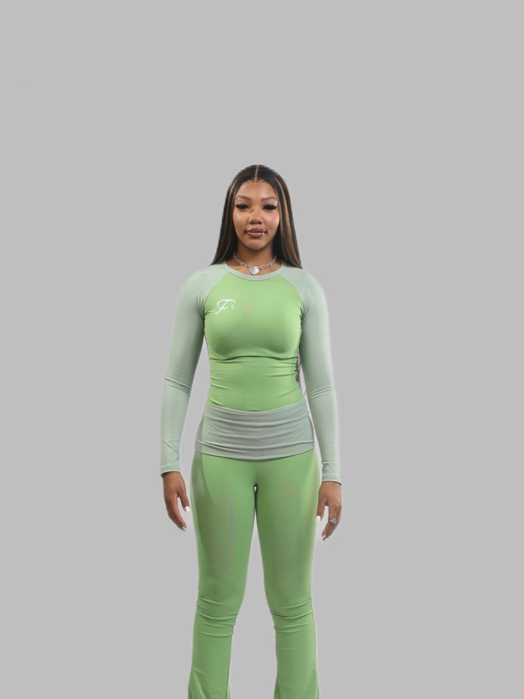 Soft Sculpt Pants - Green Apple